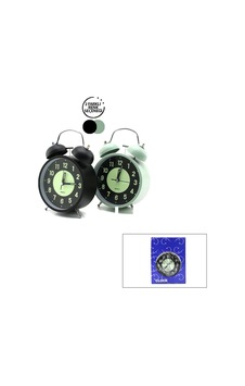 Alarm Clock No-847 Yuvarlak Masa Çalar Saat Metal Kasa Renkli Pilli - Işıklı - Fosforlu Çap: 11cm Bg Çok Renkli 23095508 Alarm Clock No-847 Yuvarlak Masa Çalar Saat Metal Kasa Renkli Pilli - Işıklı - Fosforlu Çap: 11cm Bg Çok Renkli 23095508