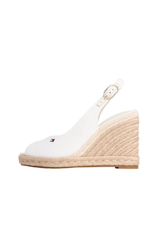 Tommy Hilfiger Flag Ekru Arkası Açık Espadril Yüksek Dolgulu Sandalet-13189 Ekru Tommy Hilfiger Flag Ekru Arkası Açık Espadril Yüksek Dolgulu Sandalet-13189 Ekru
