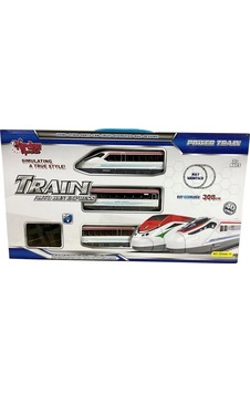 40pcs Işıklı 308cm Hızlı Tren Set 40pcs Işıklı 308cm Hızlı Tren Set