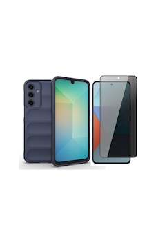 Vendas Samsung Uyumlu Galaxy A17 Kılıf Esnek Tpu Oyuklu Arka Yüzey Tasarımlı Zore Etnik Silikon Kapak + Hayalet Ekran Koruyucu Lacivert Vendas Samsung Uyumlu Galaxy A17 Kılıf Esnek Tpu Oyuklu Arka Yüzey Tasarımlı Zore Etnik Silikon Kapak + Hayalet Ekran Koruyucu Lacivert