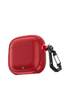 Huawei Freebuds Se 2 / Se 3 İle Uyumlu Kılıf Deri Dokulu Tpu Koruyucu Case Metal Karabinalı Şarj Girişli Kırmızı Huawei Freebuds Se 2 / Se 3 İle Uyumlu Kılıf Deri Dokulu Tpu Koruyucu Case Metal Karabinalı Şarj Girişli Kırmızı