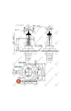 Erp H4 Ampul 12v 60/55w Eurorepar 6216.99 1616431180