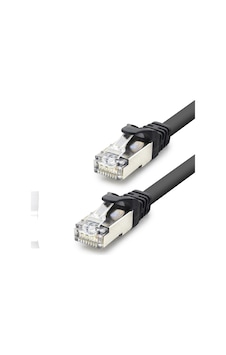 Cat7 Ethernet Patch Kablosu 10 Gbps 600 Mhz 10 M - Siyah Hdx5094
