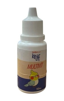 Glipet Kafes Kuşları İçin Multivitamin, 50cc
