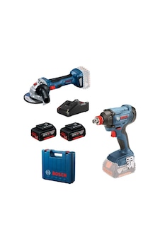 Bosch GDX 180-LI + GWS 180-LI 2'li Somun Sıkma ve Taşlama Set 0615990N1U Bosch GDX 180-LI + GWS 180-LI 2'li Somun Sıkma ve Taşlama Set 0615990N1U