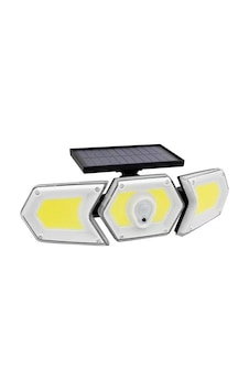 Solar Güneş Enerjili Geniş Açılı Çift Kanatlı Cob Ledli 3 Modlu İndüksiyon Lambası W774b