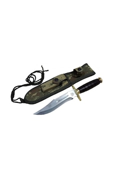 Standart T.c Komando Bıçağı 30cm - Oluklu, Testere Detaylı, Kılıflı Çok Renkli Standart T.c Komando Bıçağı 30cm - Oluklu, Testere Detaylı, Kılıflı Çok Renkli