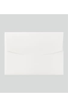 Beyaz Papatya 180gr Davetiye Zarfı 50 Adetlik Paketler 130x180