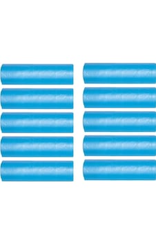 Büyük Boy Çöp Poşeti 65x80 Cm 50 Lt 10'lu Rulo 10 Paket Mavi Büyük Boy Çöp Poşeti 65x80 Cm 50 Lt 10'lu Rulo 10 Paket Mavi