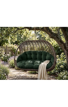 Çift Kişilik Salıncak Minderi Sadece Minder 60x120 Cm Oturma Yeşil Çift Kişilik Salıncak Minderi Sadece Minder 60x120 Cm Oturma Yeşil
