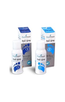 Pedifresh Voetspray Ayak Bakımı 2 Ayak Kokusuna Son Sprey 75 ML + Ayak Bakımı 2 50 ML