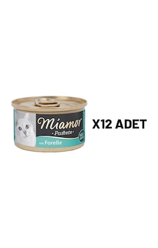 Miamor Pastete Alabalıklı Kedi Maması 12 x 85 G Miamor Pastete Alabalıklı Kedi Maması 12 x 85 G