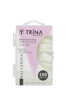 Trina Takma Tırnak 100 ‘lü Kutulu  ( Ballerina ) -05