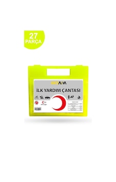Kkdavm Plastik Mini İlk Yardım Çantası 27 Parça