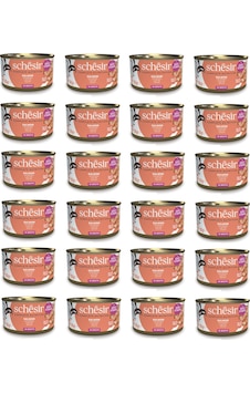 Schesir Somonlu Tam Ve Dengeli Broth Pişirme Suyunda Kedi Konservesi 85 Gr. X 24 Adet Schesir Somonlu Tam Ve Dengeli Broth Pişirme Suyunda Kedi Konservesi 85 Gr. X 24 Adet