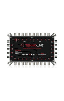 Teknoline Zamak Multiswitch 10x8 Kaskatlı Uydu Dağıtım Santrali Teknoline Zamak Multiswitch 10x8 Kaskatlı Uydu Dağıtım Santrali