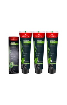 Büyük Boy Gerçek Doğal Bambu Kömürü Beyazlatıcı Diş Macunu 3ad X 120gr 3'lü Paket Büyük Boy Gerçek Doğal Bambu Kömürü Beyazlatıcı Diş Macunu 3ad X 120gr 3'lü Paket