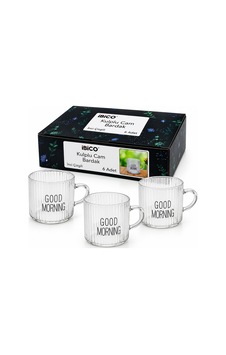 Diyarı Fırsat Good Morning Yazılı Kulplu Kahve Yanı Su Bardağı 90 Ml 48'li Paket Diğer Diyarı Fırsat Good Morning Yazılı Kulplu Kahve Yanı Su Bardağı 90 Ml 48'li Paket Diğer