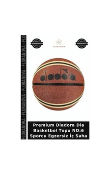 Premium Diadora Dia Basketbol Topu No:6 Sporcu Egzersiz İç Saha Premium Diadora Dia Basketbol Topu No:6 Sporcu Egzersiz İç Saha