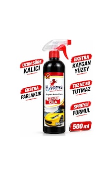 Premium Seramik Katkılı Hızlı Cila Etkili Parlaklık Su Tutmaz Hızlı Pratik Kullanım Spreyli 500 Ml - 576132536