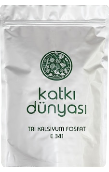 Katkı Dünyası Tri Kalsiyum Fosfat E341 5 KG Katkı Dünyası Tri Kalsiyum Fosfat E341 5 KG