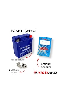 12 V 5 Ah Yb5l Bs Yiğit Akü Motorsiklet Cup Ybr Akü 12 V 5 Ah Yb5l Bs Yiğit Akü Motorsiklet Cup Ybr Akü