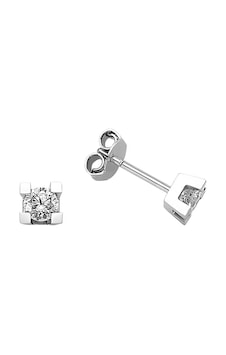 18 Ayar 0.08ct E-f Vs Tektaş Küpe Wpe3311-4 18 Ayar 0.08ct E-f Vs Tektaş Küpe Wpe3311-4