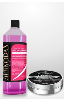 Altınoran Derinlemesine Temizlik Ve Üstün Seramik Koruma Seti Cilalı Oto Şampuanı 1l + Titanium Seramik Wax 100gr Altınoran Derinlemesine Temizlik Ve Üstün Seramik Koruma Seti Cilalı Oto Şampuanı 1l + Titanium Seramik Wax 100gr