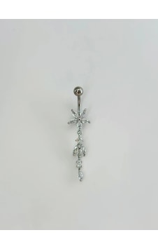 Çiçek Detaylı Sallantılı Göbek Piercing Çok Renkli 55834600 Çiçek Detaylı Sallantılı Göbek Piercing Çok Renkli 55834600