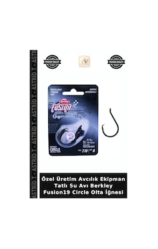 Özel Üretim Avcılık Ekipman Tatlı Su Avı Berkley Fusion19 Circle Olta İğnesi No:6-10lu