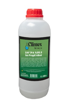 Clintex Kimya Saf Ipa %99.9 Izopropil Alkol Yüzey Temizleyici 1 Litre Clintex Kimya Saf Ipa %99.9 Izopropil Alkol Yüzey Temizleyici 1 Litre