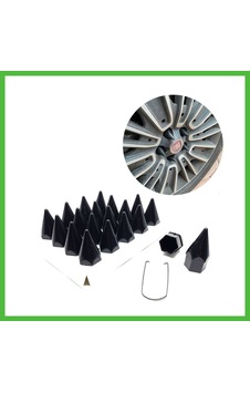 Vaveni Sivri Bijon Kapağı Sökme Aparatlı Siyah 19mm Arz Vaveni Sivri Bijon Kapağı Sökme Aparatlı Siyah 19mm Arz
