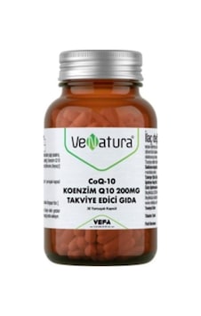 Venatura Coq-10 Koenzim Q10 200 Mg Takviye Edici Gıda 30 Kapsül Venatura Coq-10 Koenzim Q10 200 Mg Takviye Edici Gıda 30 Kapsül