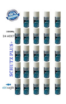 Schutz Plus Soğutucu Sprey 150 Ml 24 Adet Schutz Plus Soğutucu Sprey 150 Ml 24 Adet