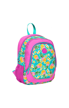 Yaygan Kids Ananas Desenli Pembe/yeşil İlkokul Sırt Çantası 1397
