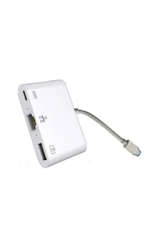 Concord Byl-108 Lightning To Gigabit Ethernet Usb Şarj Concord Byl-108 Lightning To Gigabit Ethernet Usb Şarj