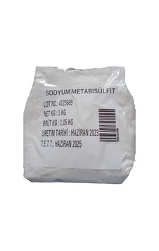 Meteksan Sodyum Metabisülfit E223 1 KG