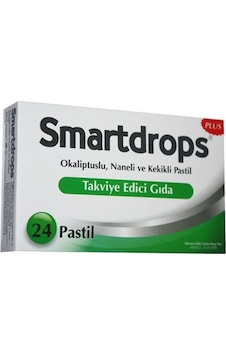 Smartdrops Mentollü Pastil 24 Adet