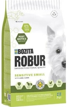 Bozita Robur Yetişkin Kuzu Etli Küçük Irk Köpek Maması 3 Kg Bozita Robur Yetişkin Kuzu Etli Küçük Irk Köpek Maması 3 Kg