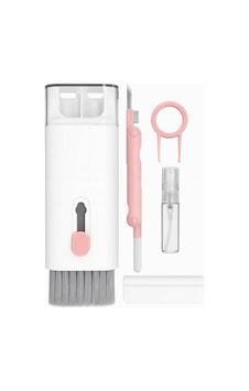7'si 1 Arada Elektronik Temizlik Kiti - Klavye, Monitör, Cep Telefonu, Bluetooth, Kulaklık, , Apple AirPods Uyumlu Uyumlu, Bilgisayar Kamera Lensi T0emizleme Seti, Pembe Sku: Zeusstkbc5d8bb125