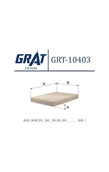 GRAT 10403 Polen Filtresi Doblo 01- Idea Punto 09- / Musa 04- Ypsılon 03- GRAT 10403 Polen Filtresi Doblo 01- Idea Punto 09- / Musa 04- Ypsılon 03-