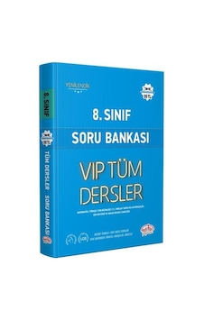 8.Sınıf Vıp Tüm Dersler Soru Bankası Editör Yayınları 8.Sınıf Vıp Tüm Dersler Soru Bankası Editör Yayınları