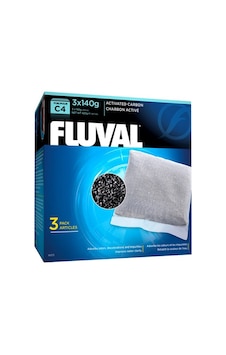 Fluval - 868 - C4 Filtre Karbonu - Csmo-tex - 3x140 Gr
