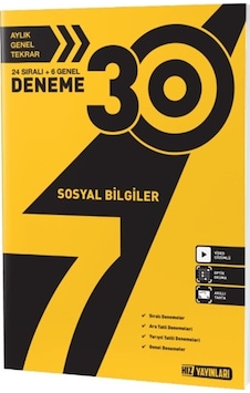 Hız 7. Sınıf Sosyal Bilgiler Deneme 30'lu Hız 7. Sınıf Sosyal Bilgiler Deneme 30'lu