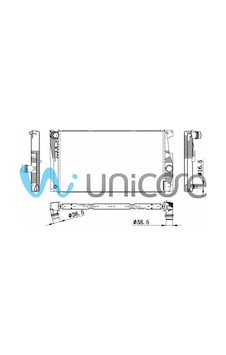 Su Radyatörü Bmw 5 Serisi F10 Lcı, F11 Lcı 5.20i 1.6turbo, 2.0 N20 2012-2017 600 345 / 17 11 7 626 5 Su Radyatörü Bmw 5 Serisi F10 Lcı, F11 Lcı 5.20i 1.6turbo, 2.0 N20 2012-2017 600 345 / 17 11 7 626 5