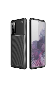Adige Samsung Galaxy Uyumlu S20 Fe Kılıf Negro Karbon Desen Silikon Adige Samsung Galaxy Uyumlu S20 Fe Kılıf Negro Karbon Desen Silikon