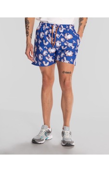 Kappa Authentic Vince Swimshort Erkek Mavi-beyaz Regular Mayo Kappa Authentic Vince Swimshort Erkek Mavi-beyaz Regular Mayo