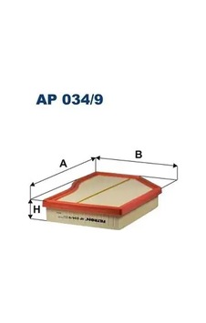 Fıltron Ap0349 Hava Filtresi A6540940204