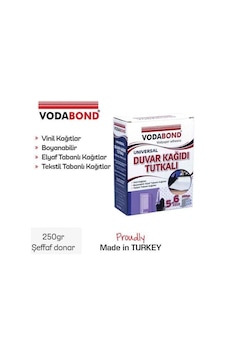 Vodabond 250 Gr Duvar Kağıdı Yapıştırıcısı Şeffaf