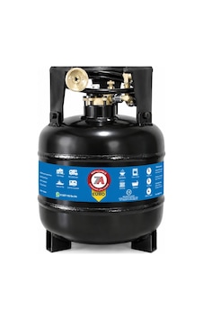 15 Litre Euro Karavan Lpg Tankı Siyah 15 Litre Euro Karavan Lpg Tankı Siyah